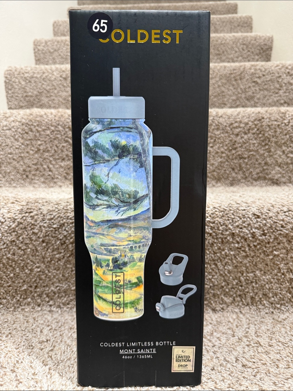Limitless Bottle - Mont Sainte in Light Gray